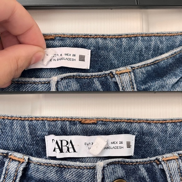 ZARA Basic High Waist Skinny Fit Jeans 4 - Picture 5 of 11